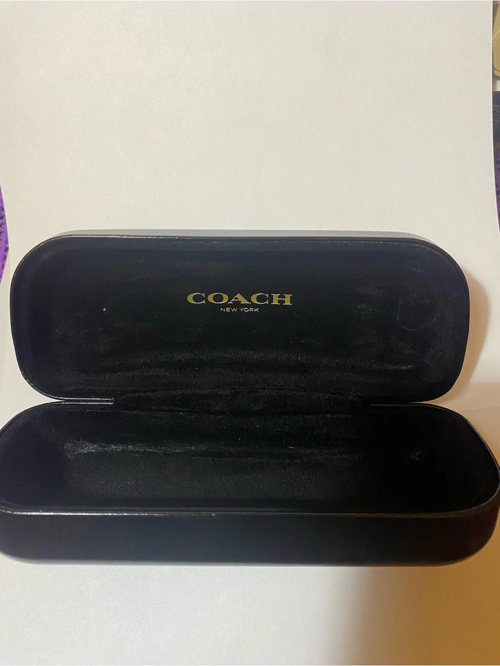 Coach Black Sunglasses Case